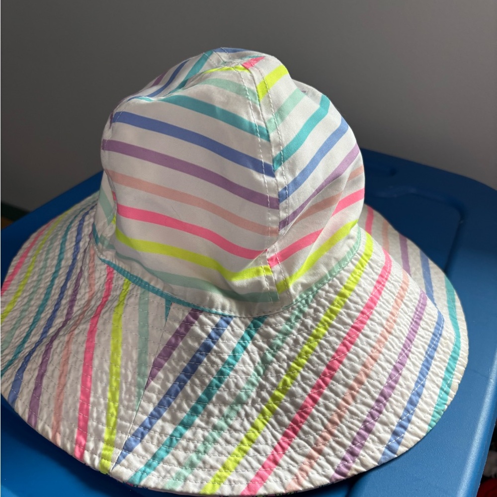 Kids Fun Patterned Reversible Sun Hat - Picture 3 of 3